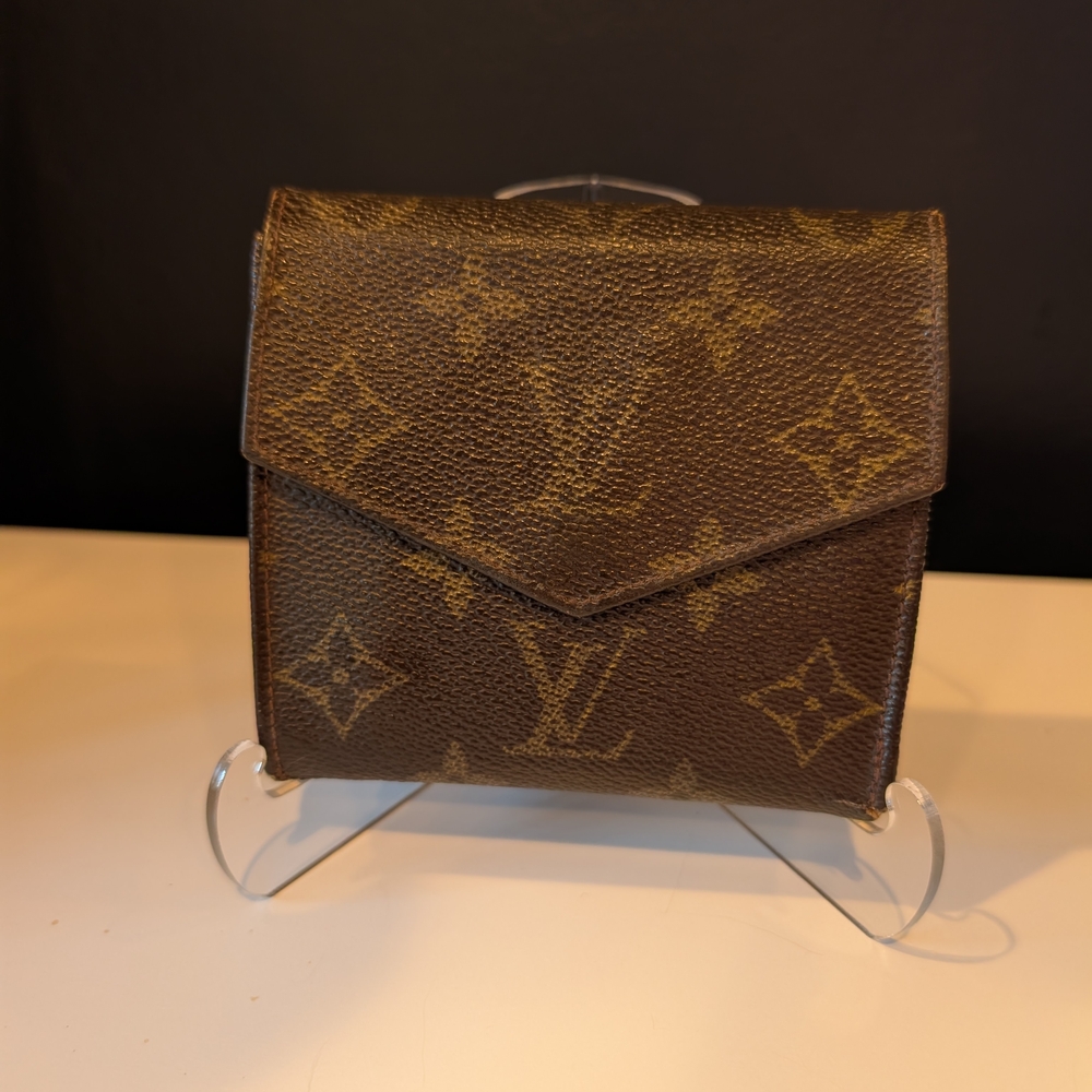 Louis Vuitton 1986 Vintage Monogram Wallet 40 Year Old France